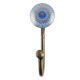 Blue Peacock Ceramic Iron Wall Hook Online